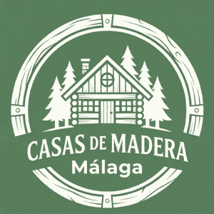 Vivienda unifamiliar de madera maciza con porche instalada en una parcela de la provincia de Málaga.